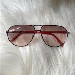 Red Carrera sunglasses with UV protection